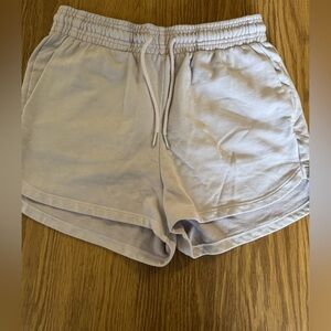 Purple HandM shorts